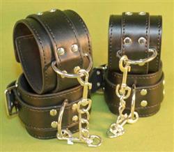 Double Buckle Ankle & Wrist Cuffs -  A Great Affordable Cuff Set at $39.99